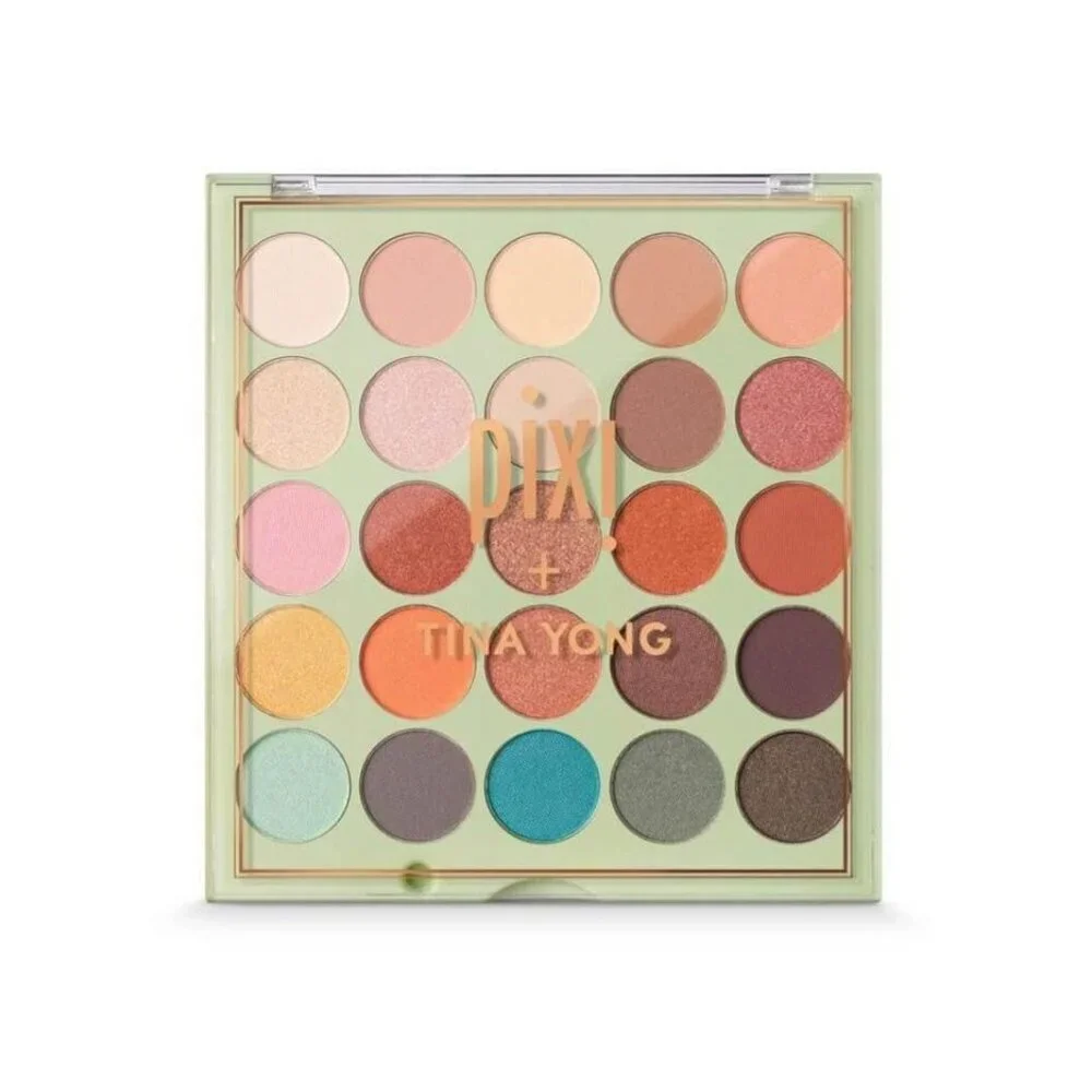 NIB Pixi + Tina Yong Eyeshadow Pallet Tones & Textures 0.8 ounce 0459